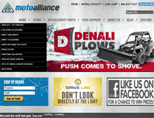 Tablet Screenshot of motoalliance.com